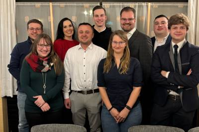 Der neugewhlte Kreisvorstand.