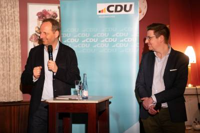 Nils-Peder Dobratz und Thomas Heilmann